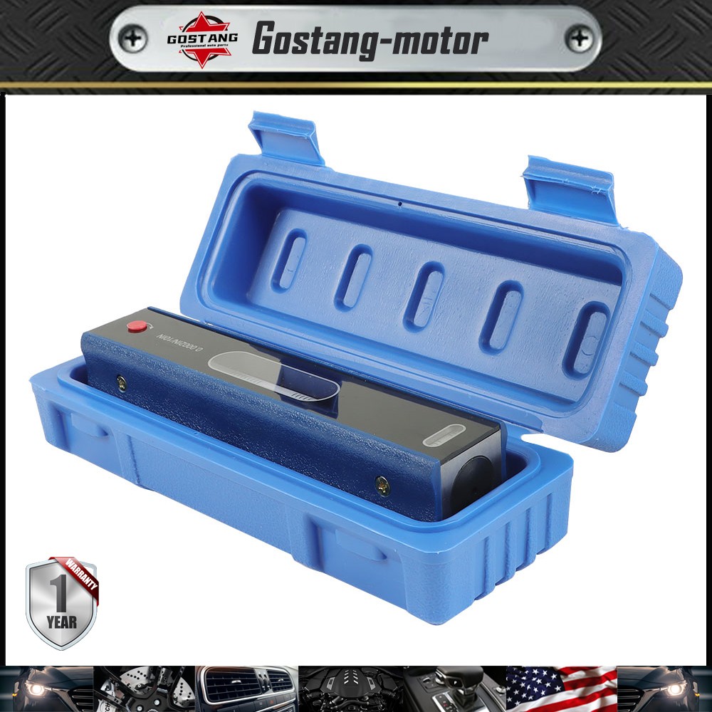 8" For Machinist Tool Master Precision Level in Fitted Wooden Box High-Precision