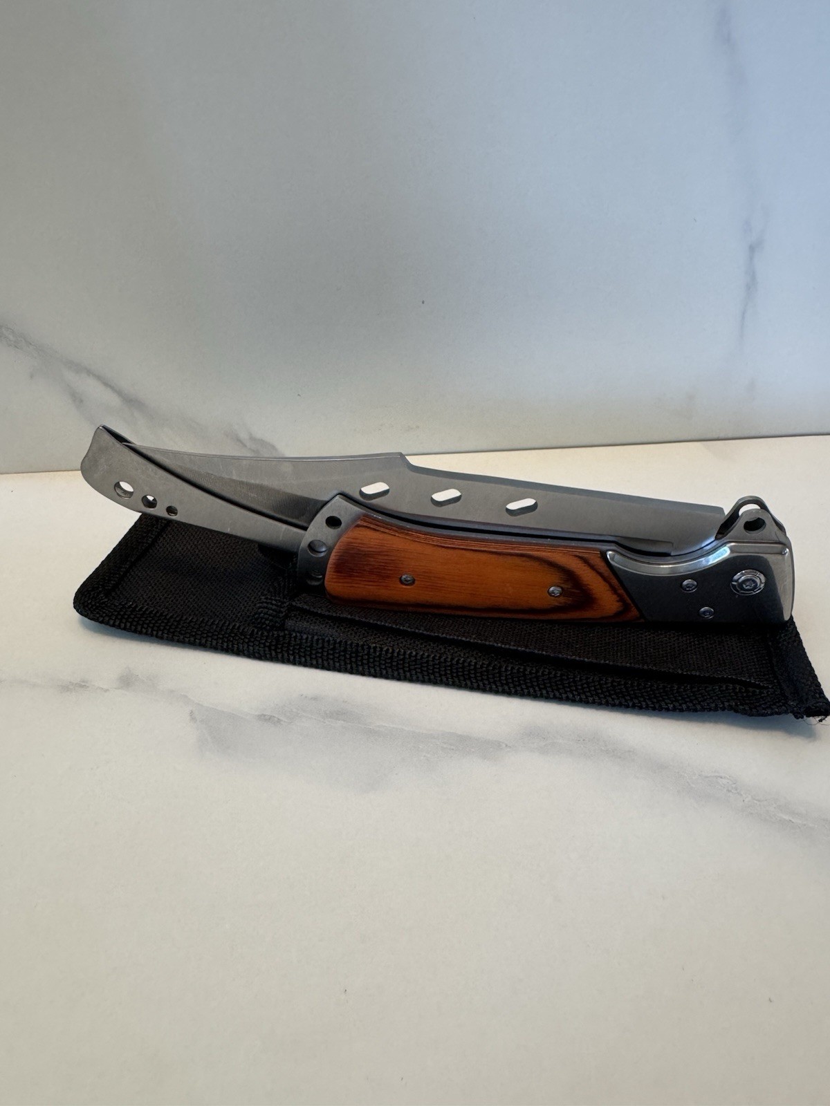 Folding Knife Large 10.8-inch Pocket Knife 6” Blade Camping Fishing Hiking New