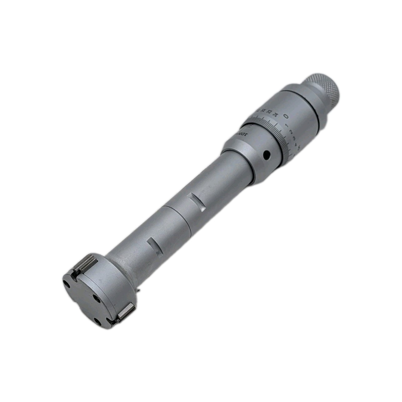 SPI 10-732-6 3-Point Mechanical Hole Micrometer 1.000 - 1.200" x 0.0002" grad.