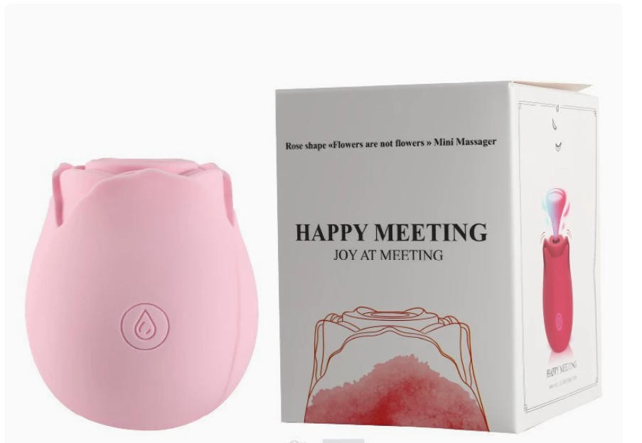 G-Spot Massage Rose-inspired dual-stimulation Toy for Her Gift