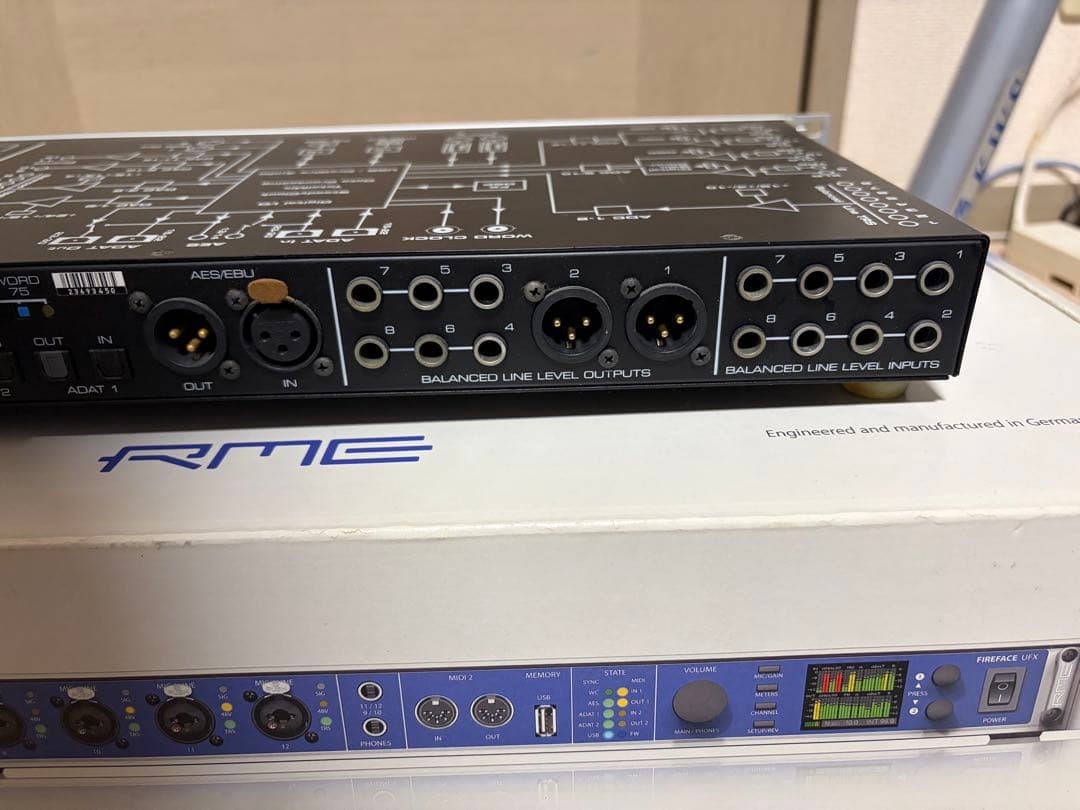 RME Fireface UFX USB FireWire Audio Interface Tested w/ Original Box