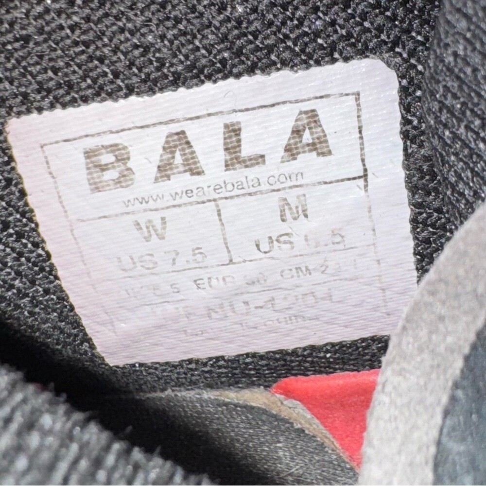 BALA Nurse's Sneakers, Black, Women's Size 7.5, GUC