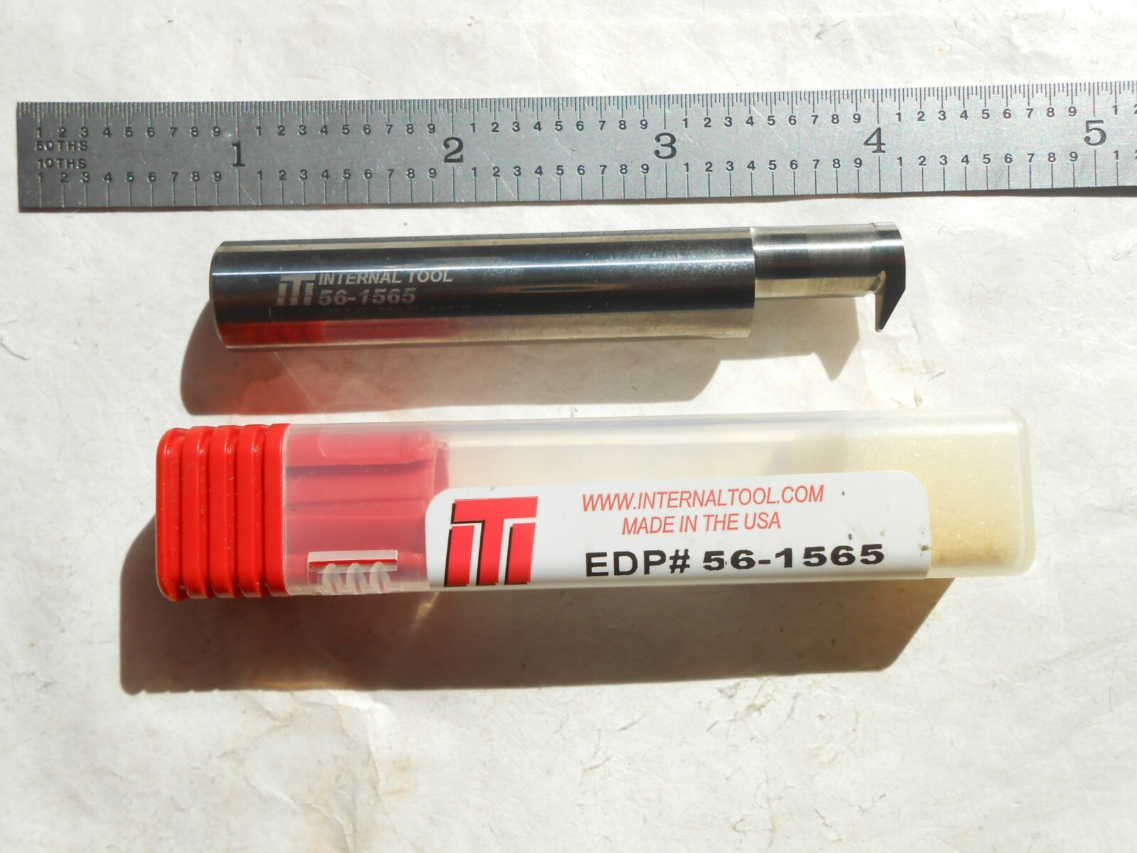 NEW INTERNAL TOOL USA CARBIDE PROFILING TOOL .490" MIN BORE X .500" MAX. DEPTH