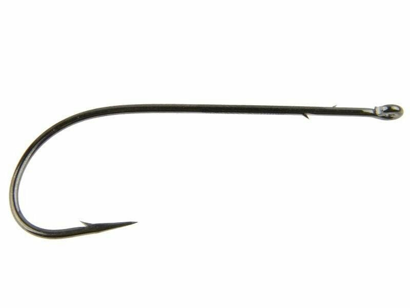 1 BOX OF 25 MUSTAD ULTRAPOINT 34042BLN WORM HOOKS SIZE 6/0