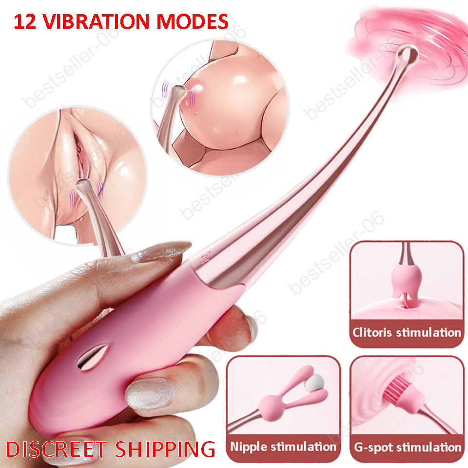 Anal Sex Toys for Women Orgasm Vibrator Clit G-Spot Dildo Massager Rechargeable