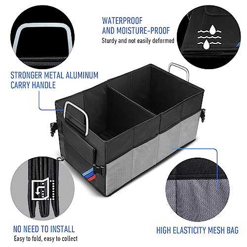 Car Trunk Organizer, Portable, Collapsible, Waterproof, Large Storage Box -60