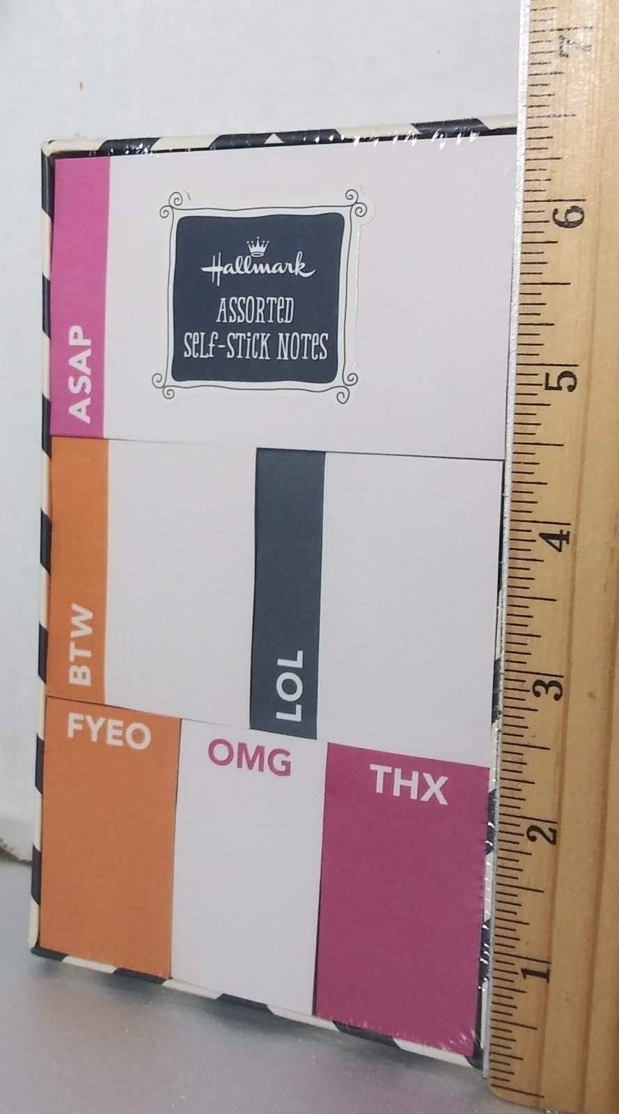 Hallmark Assorted Self-Stick Notes New Box
