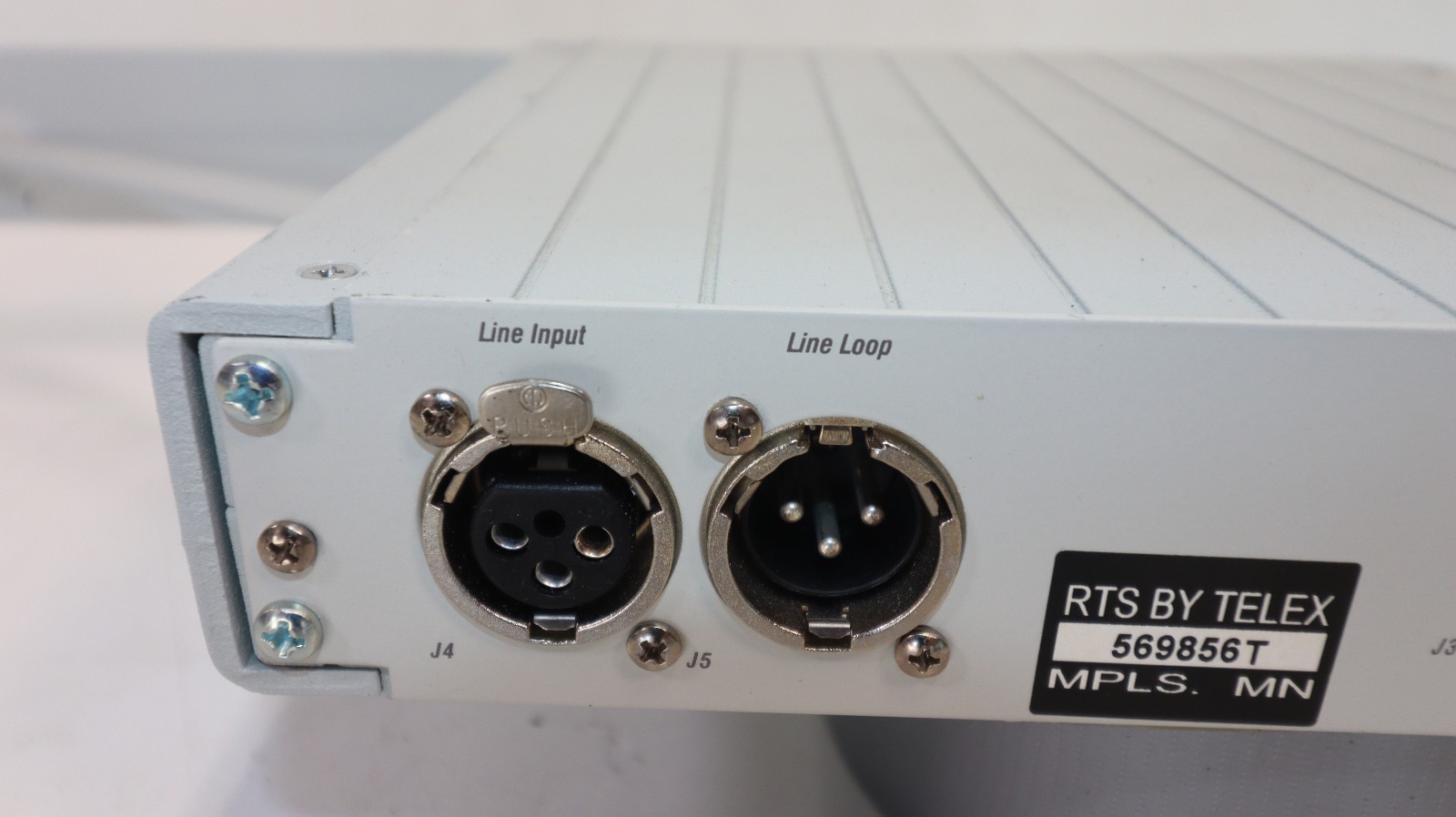 TELEX RTS SYSTEMS MRT327 USER STATION (065)
