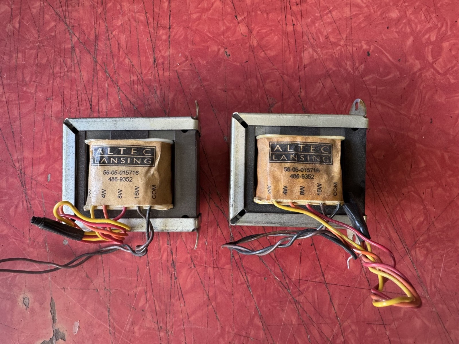 altec lansing 56-05-015716 transformer pair