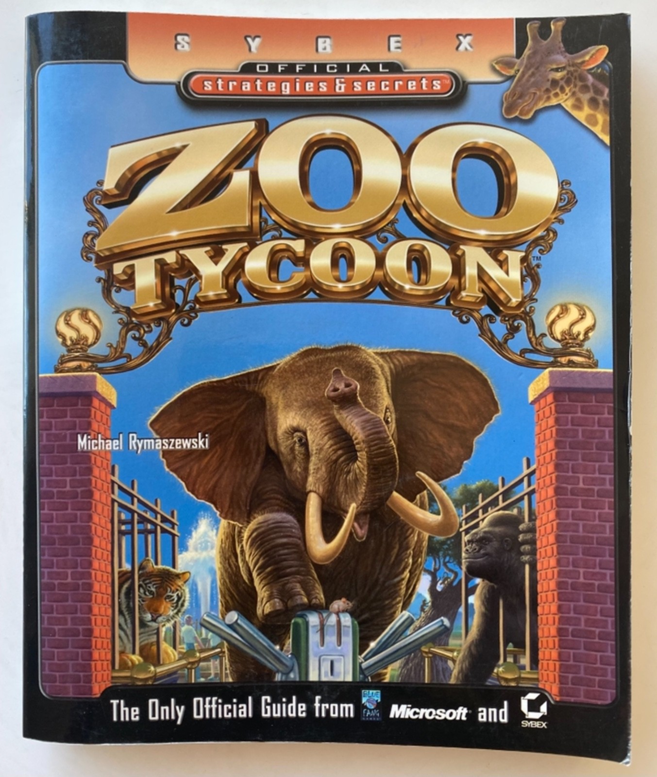 ZOO TYCOON : Sybex Official Strategies & Secrets Guide w/ Poster