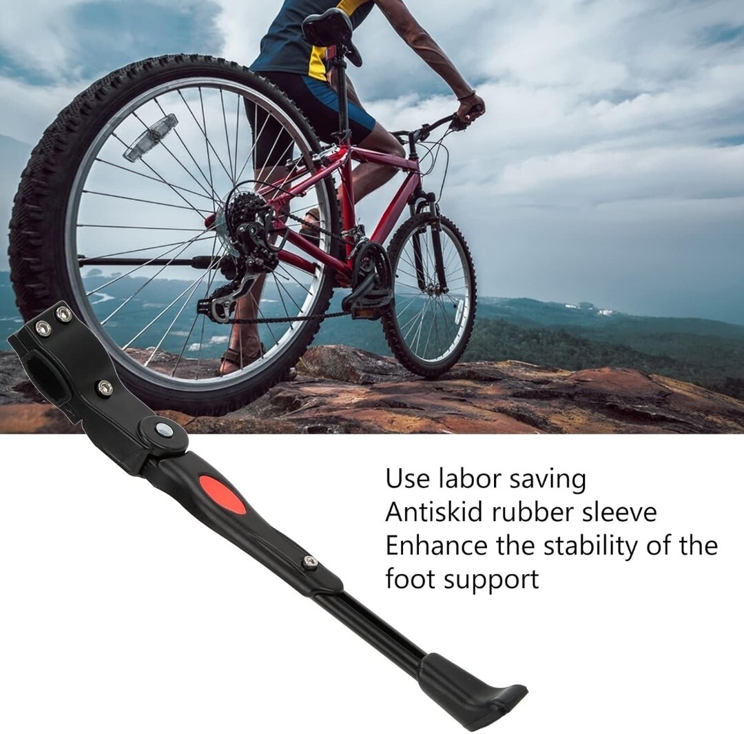 Adjustable Aluminum Alloy MTB Road Mountain Bike Bicycle Kickstand Kick Stand HX