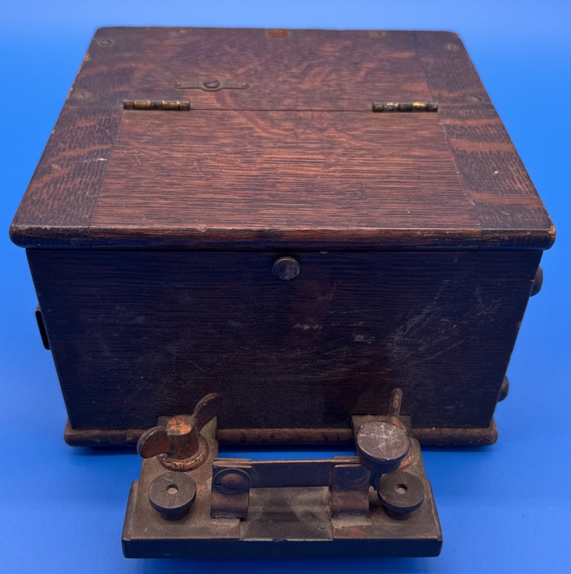 Vintage Weston AC Voltmeter in Wood Case