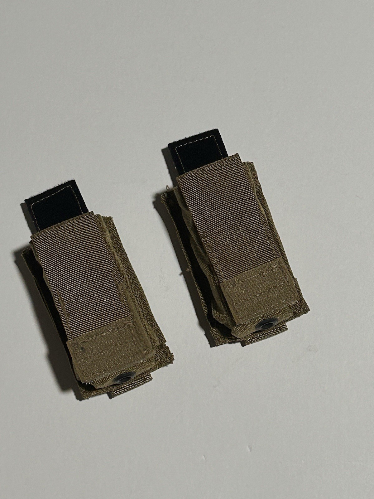 2-EAGLE INDUSTRIES M9 PISTOL MAG POUCH KYDEX COYOTE