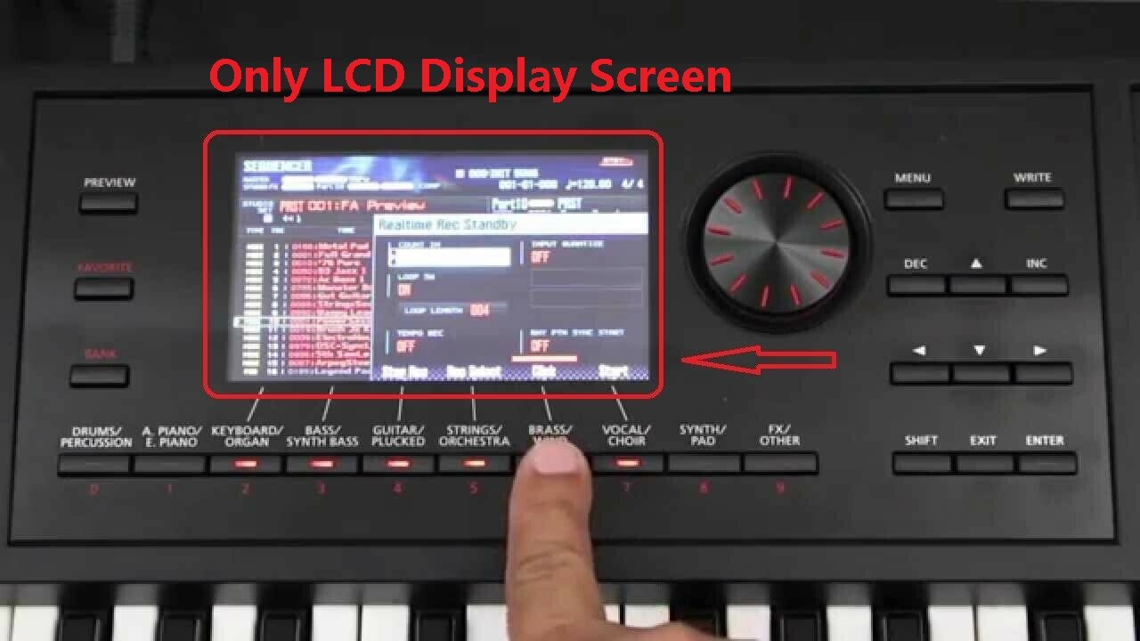 LCD Display Screen for Yamaha Clavinova CVP-401 WJ273900