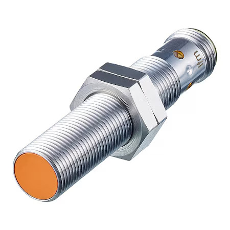 Ifm Ifs248 Cylindrical, Inductive Proximity Sensor, 12 Mm Dia., Brass, M12, 3
