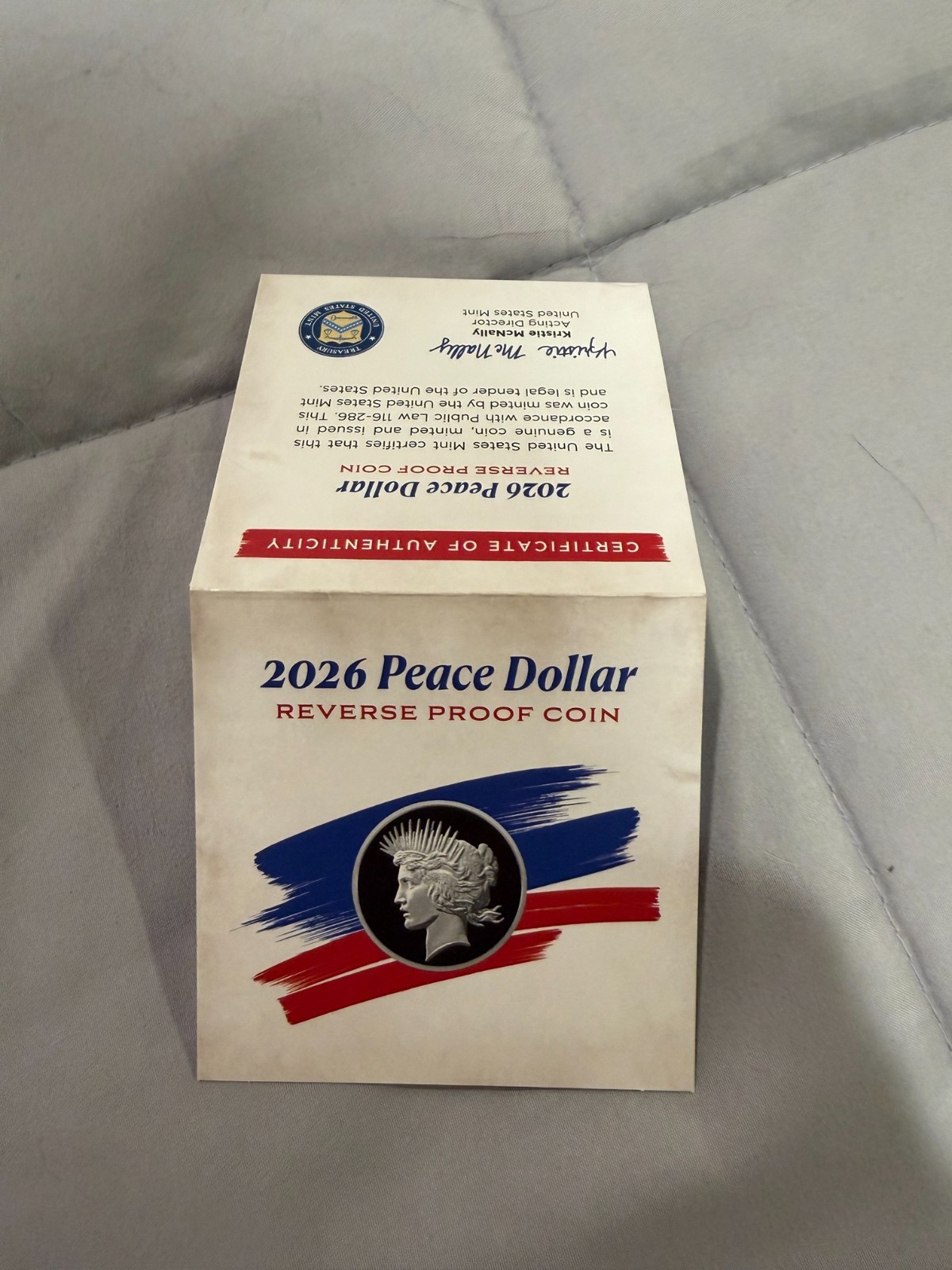 2026-P Peace Dollar Reverse Proof 1776-2026