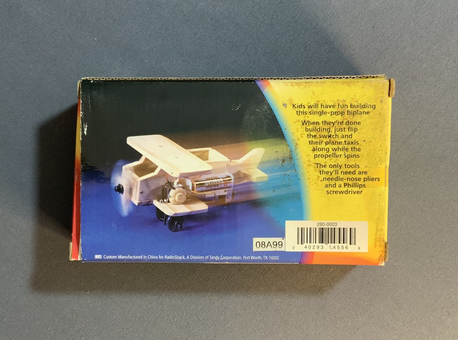 Radio Shack Motorized AIRPLANE Builder Kit