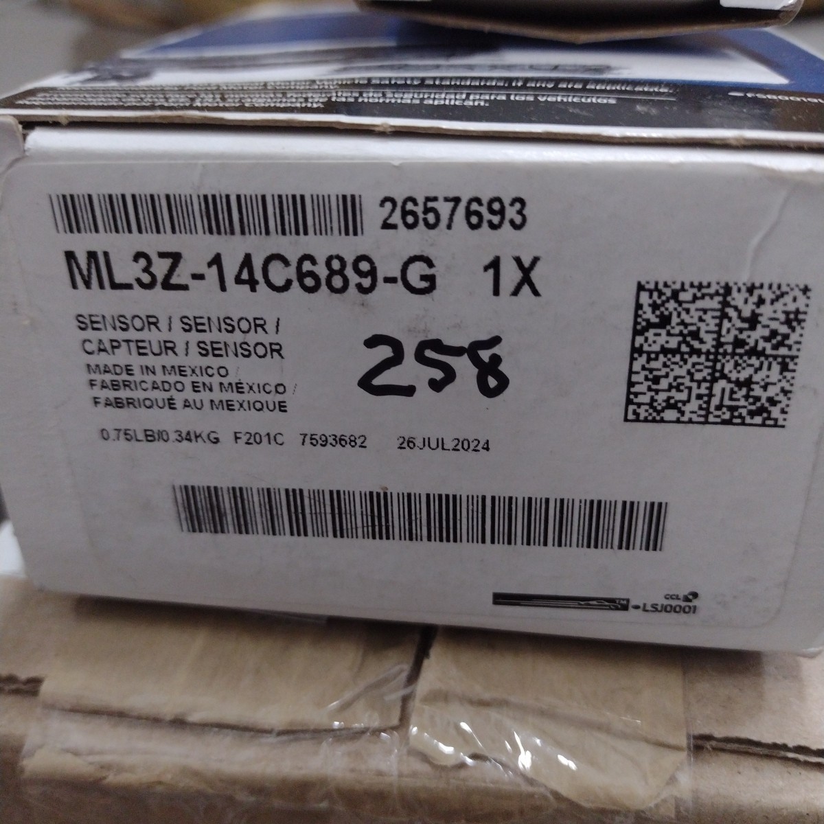 Genuine Ford Blind Spot Detection System Warning Sensor ML3Z14C689G