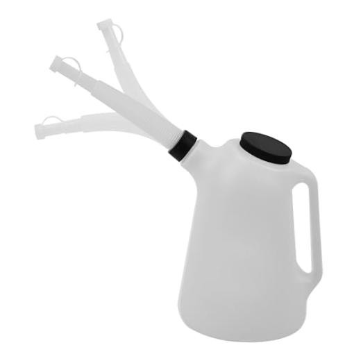 Dispensador de aceite, 8 cuartos de galón, translúcido, botella con tapa de