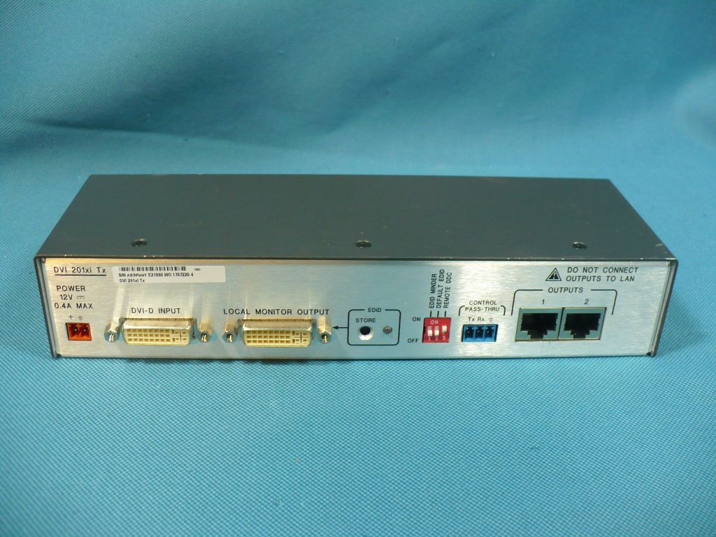 Extron E21860 DVI 201xi Tramsmitter Tx DVI Twisted Pair Transmitter