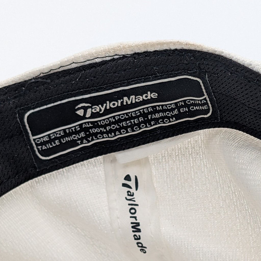 TaylorMade RBZ 1R Lethal White Adjustable Golf Cap