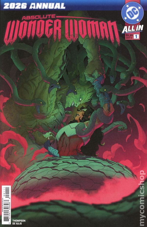 Absolute Wonder Woman Annual 1A NM 2026 Stock Image