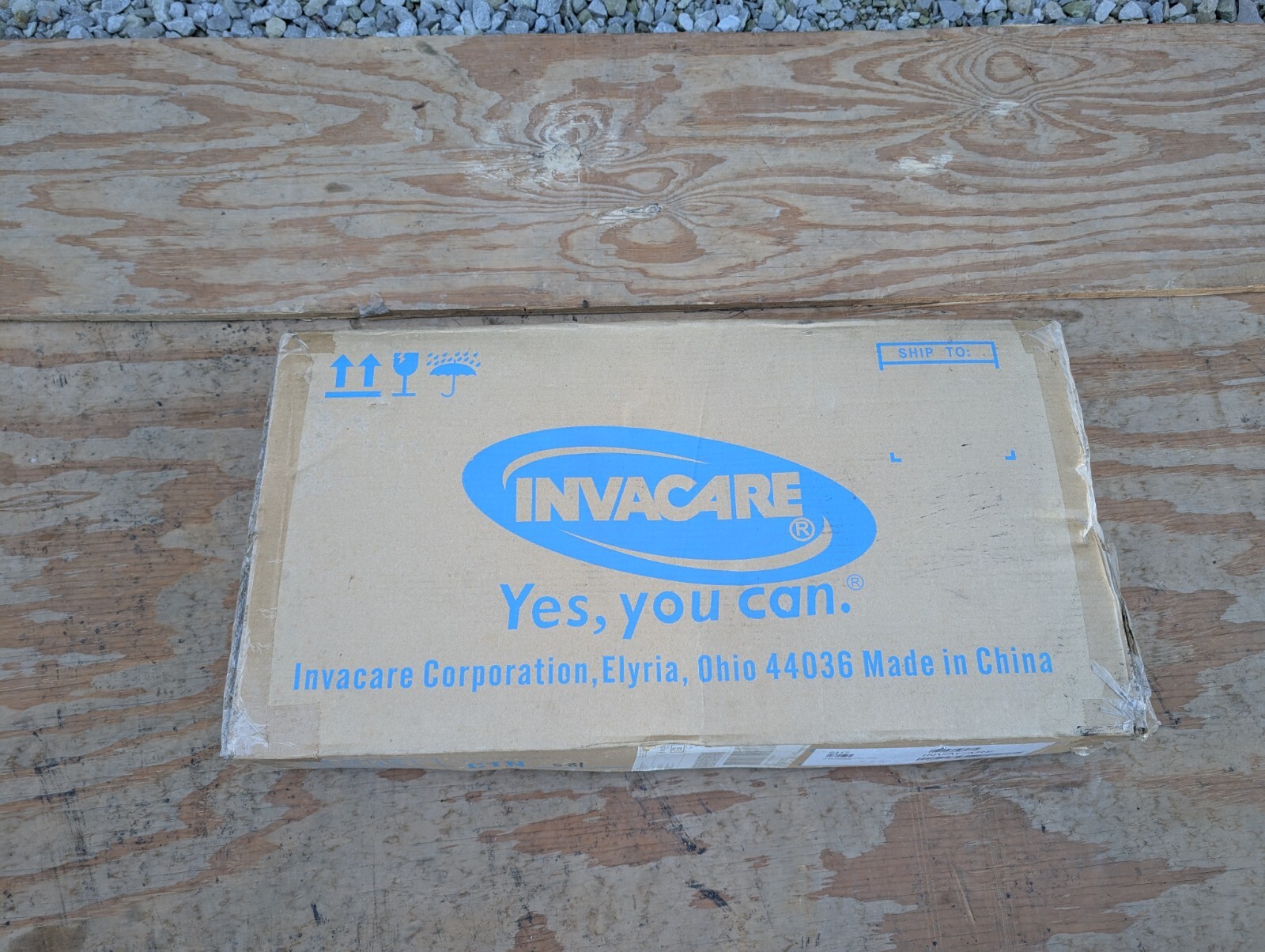 Invacare Overbed Table Hospital Style New In box