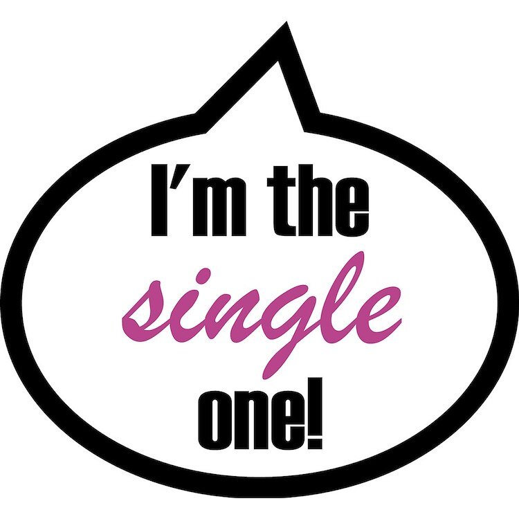 CafePress 2 Im_The_Single Mousepad (1048307811)