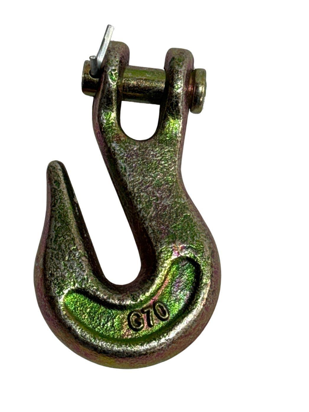 2 PK G70 5/16" Clevis Slip Hook Trailer Truck Transport Tow Fleet Tough