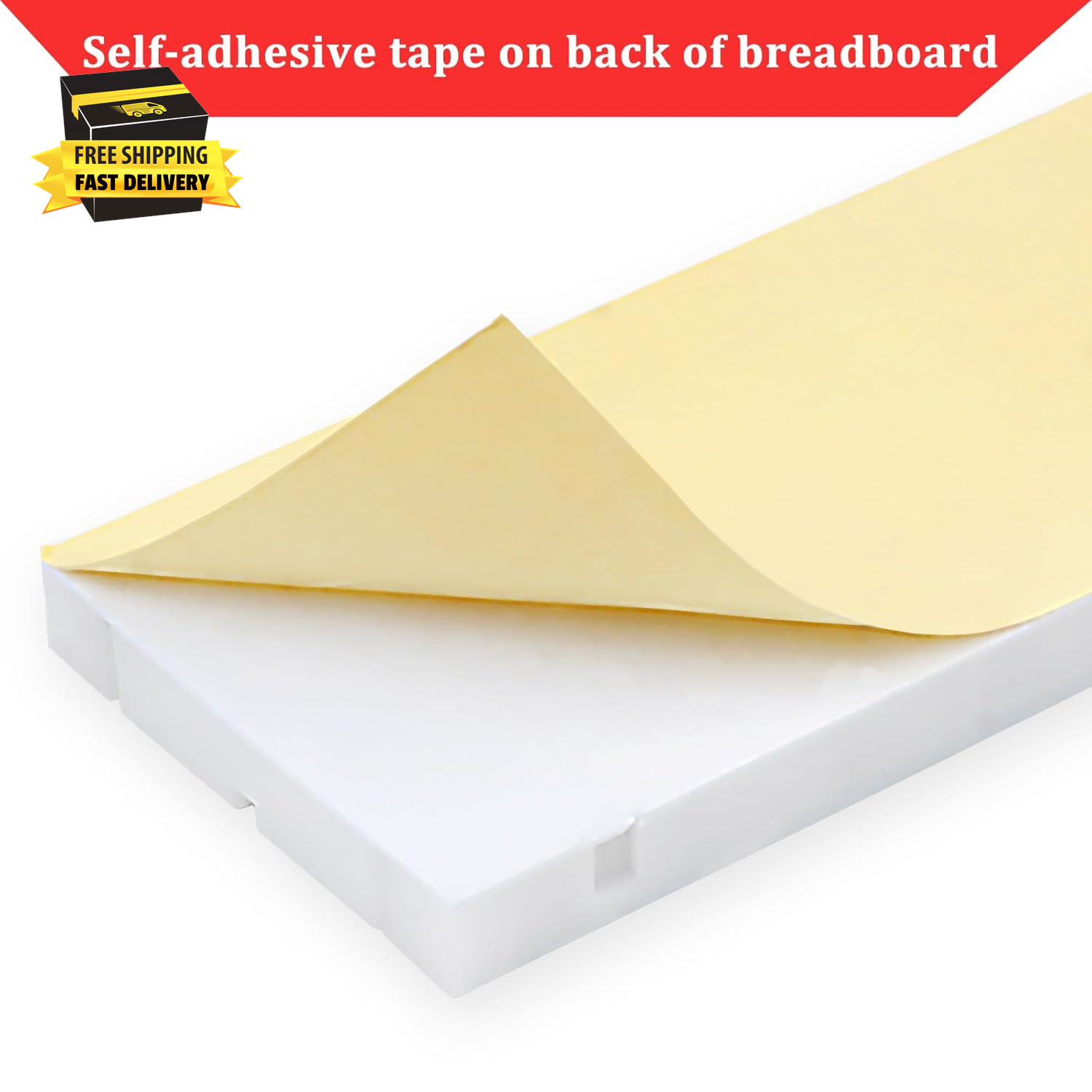 Breadboard, 6PCS Bread Board, Breadboard Kit Includes 2PCS 830 Point + 4PCS 400