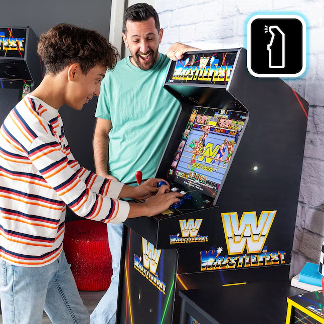 WWE WrestleMania Arcade Game Ultra Series 17in Screen Home Cabinet - FREE SHIP
