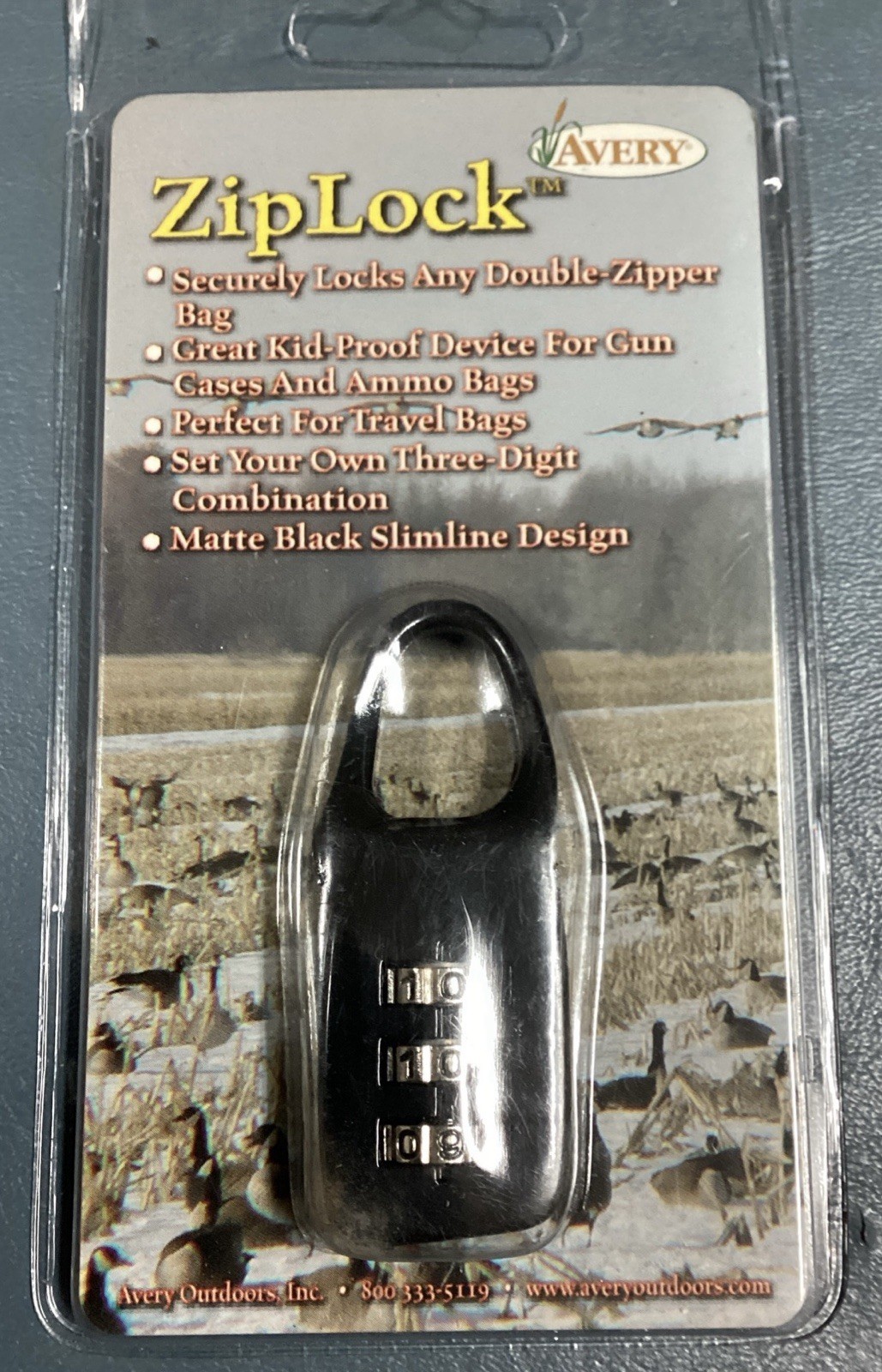 Avery Ziplock Combination