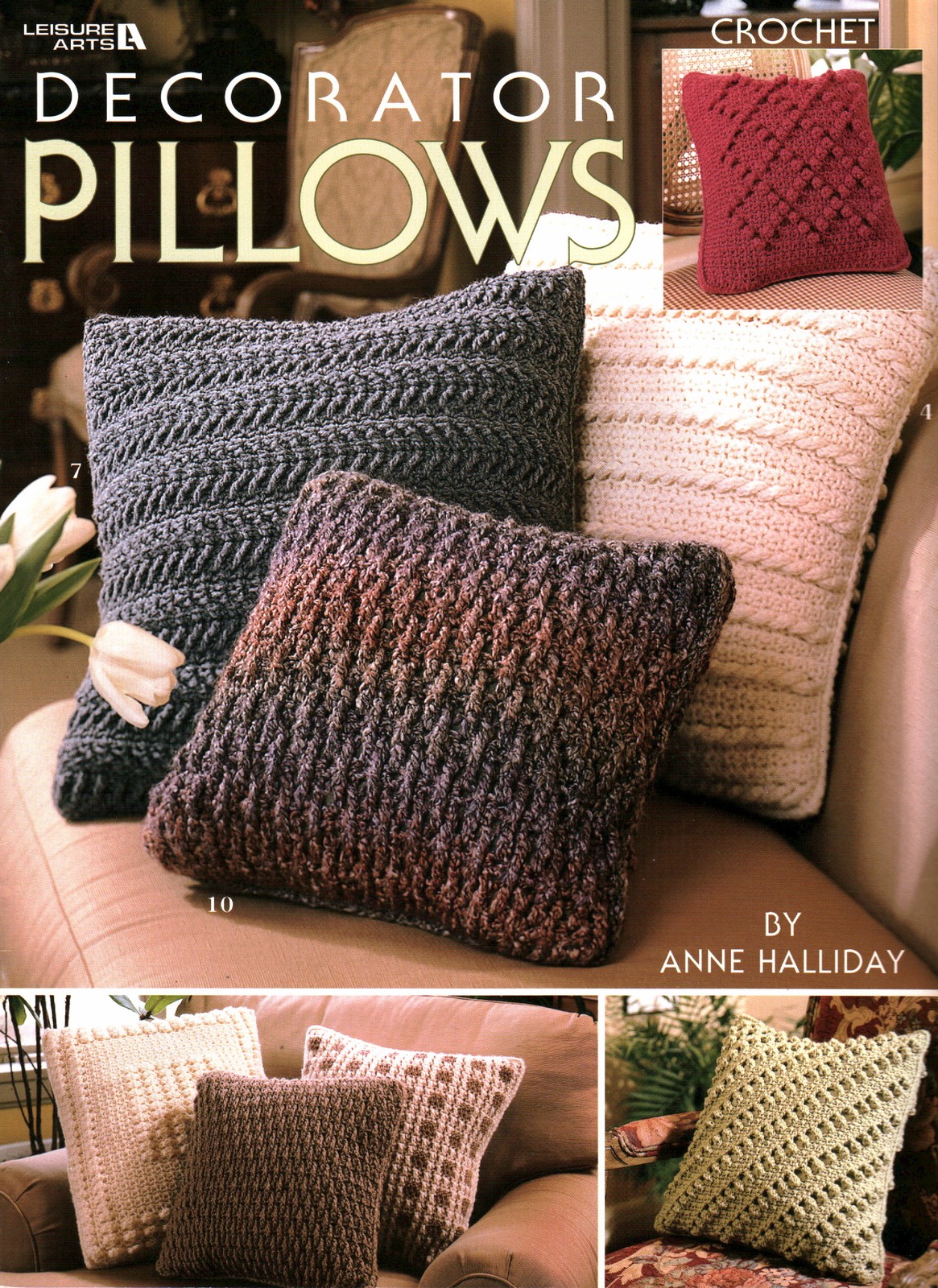 Crochet Decorator Pillows | Leisure Arts 3248