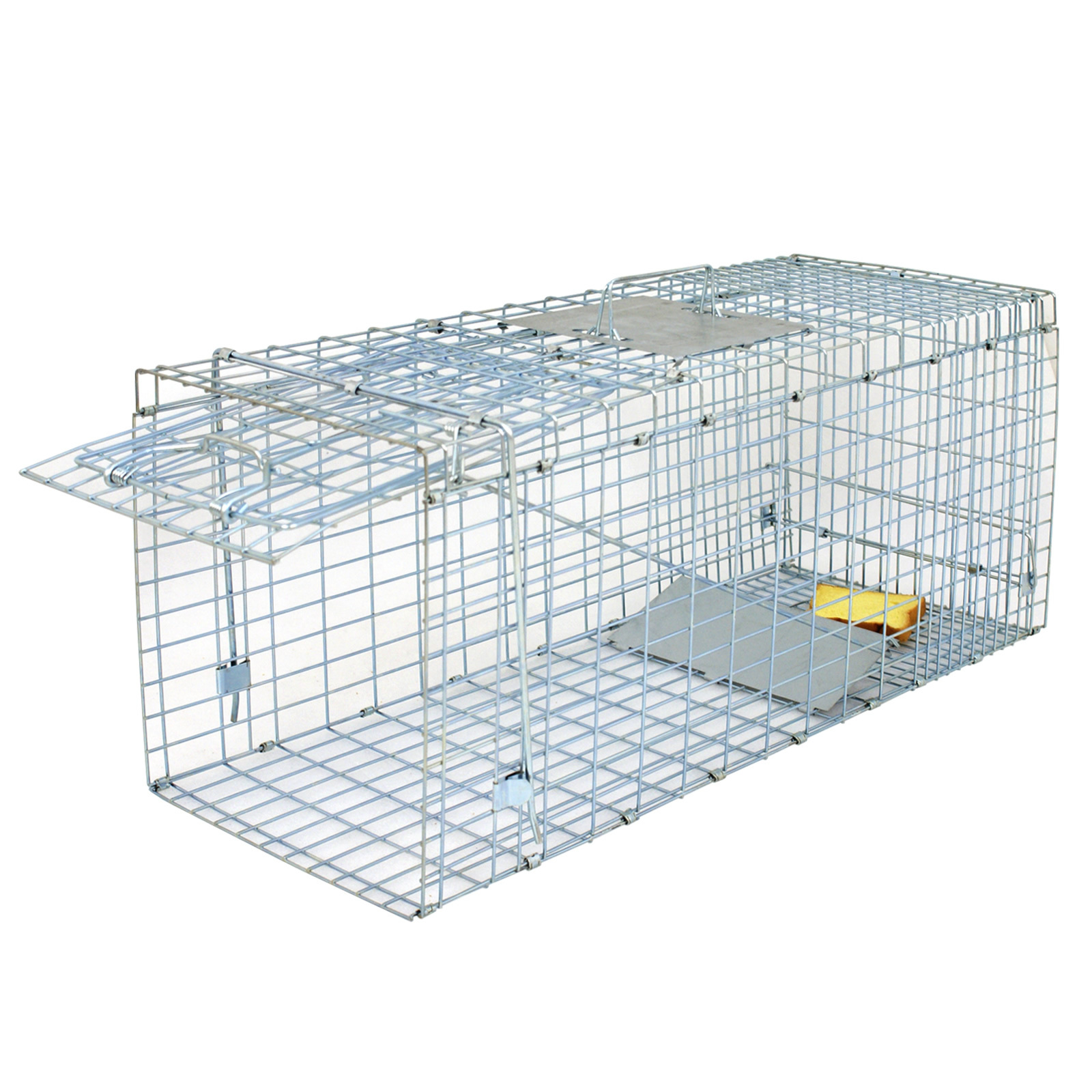 Humane Live Animal Control Little Steel Trap Cage 32"x12.5"x12" Raccoon