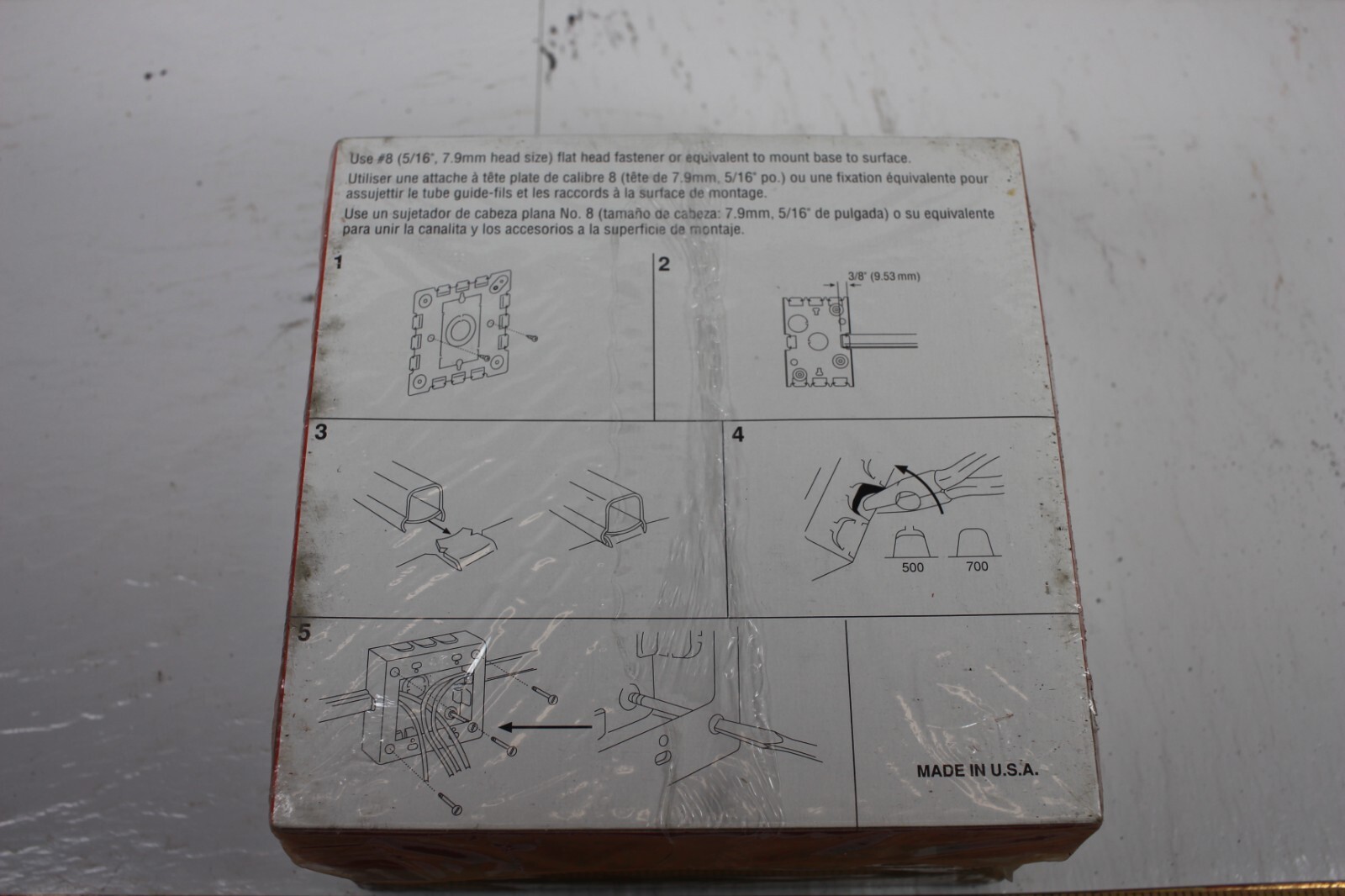 Wiremold No.V5753 Extra Deep Electrical Box "NEW"