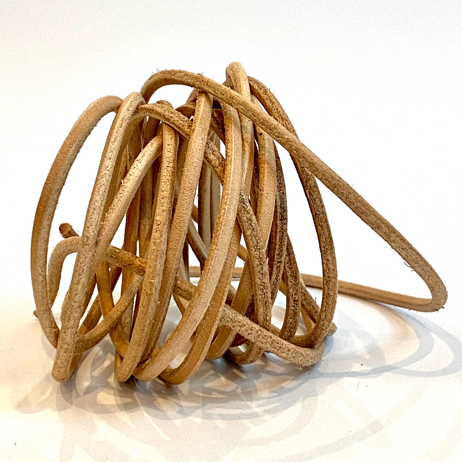 Shoemaking - Component - Leather Rope Cord - Belting by the Foot