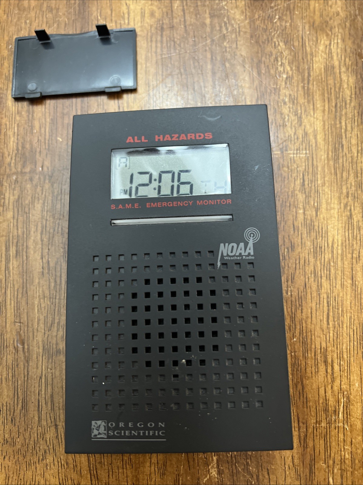 Oregon Scientific WRS101 NOAA Weather Radio S.A.M.E. Emergency Monitor Tested
