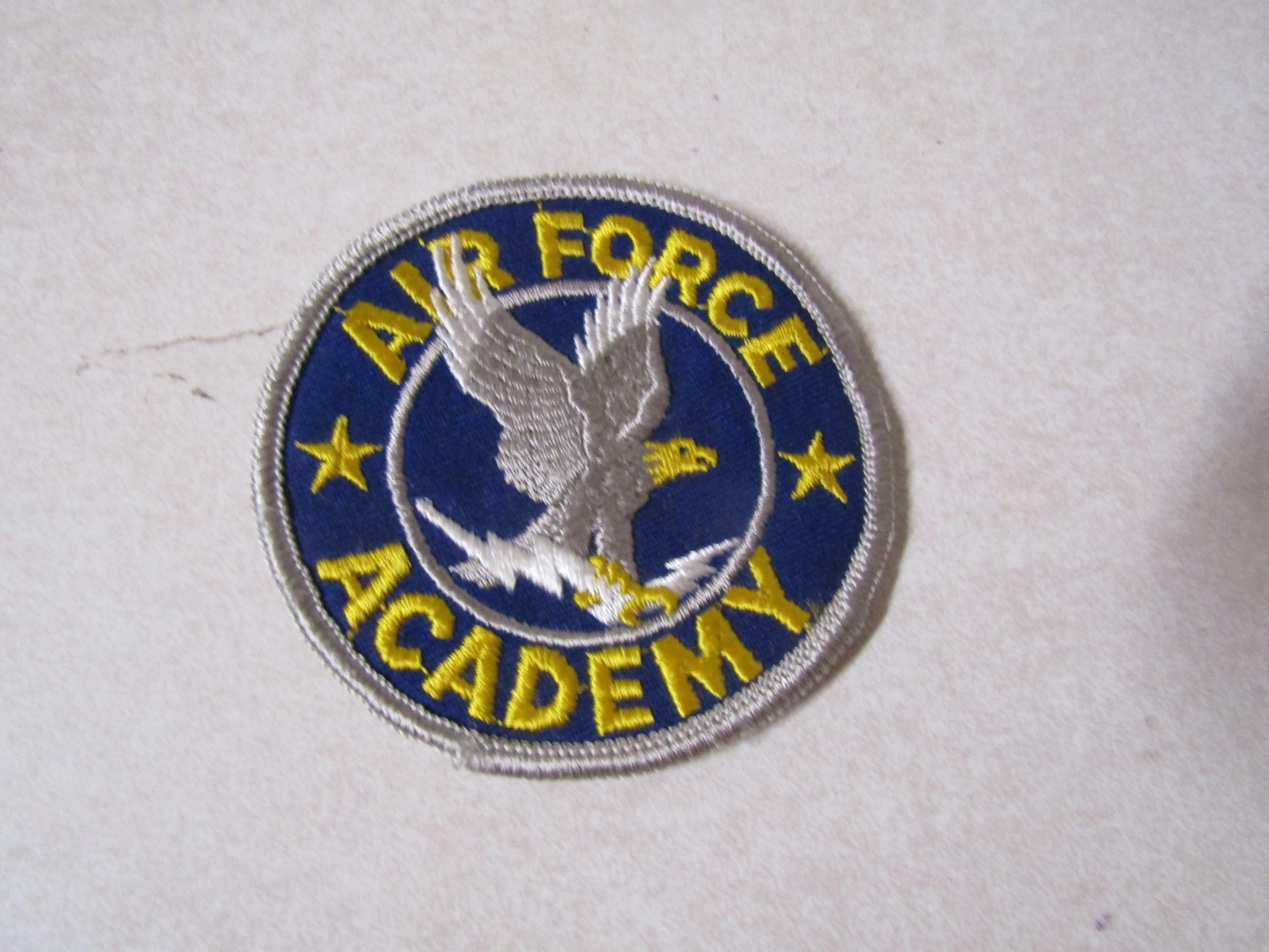MILITARY PATCH AIR FORCE ACADEMY 3 INCHES ROUND