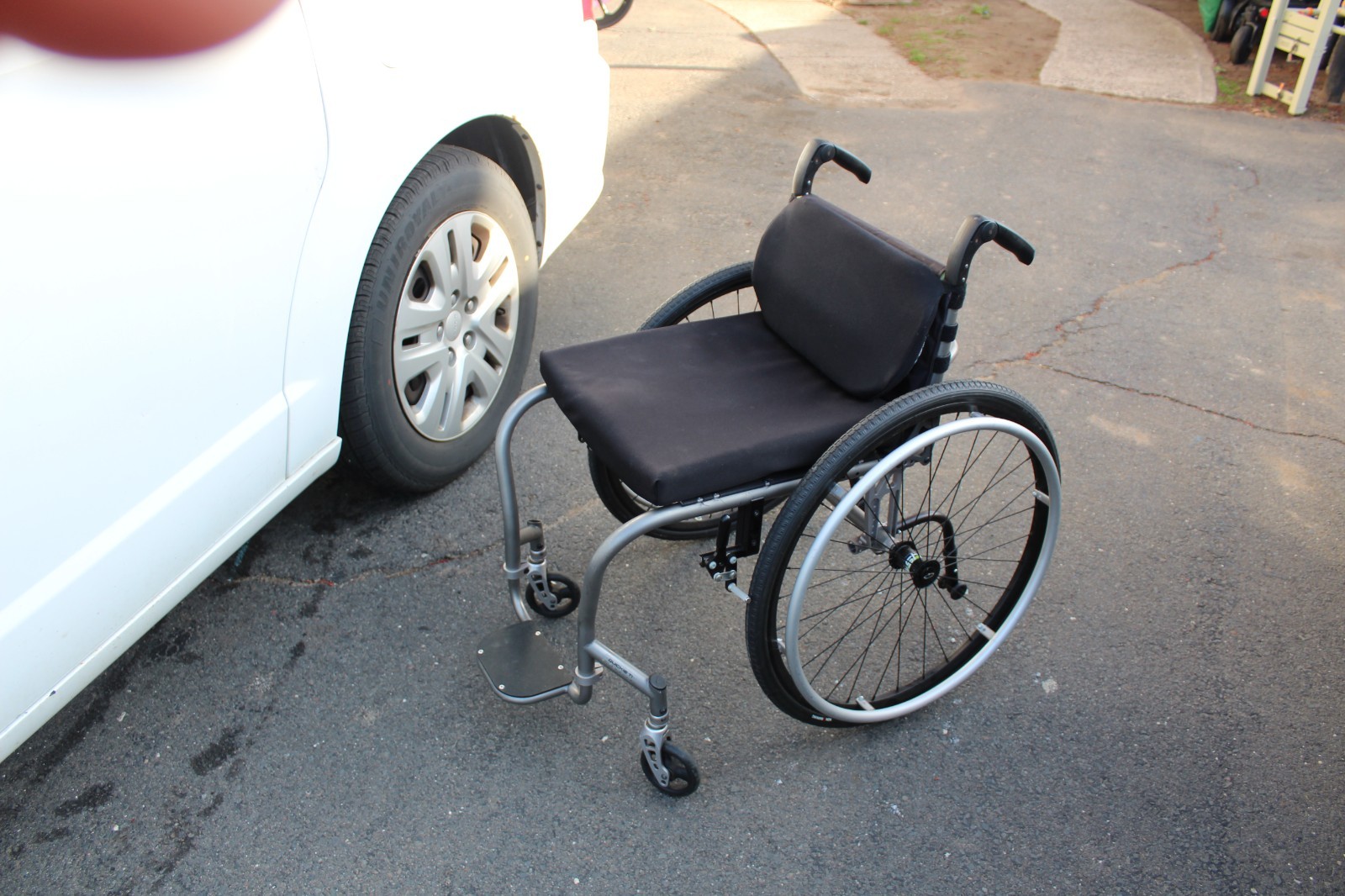Quickie Ti Titanium Rigid Frame Adult Wheelchair 16x16  Seat Wheel Chair sports