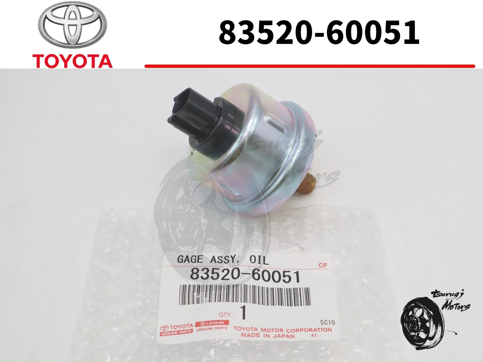 TOYOTA GENUINE SEQUOIA TUNDRA LX570 LX470 OIL PRESSURE SENDING UNIT 83520-60051