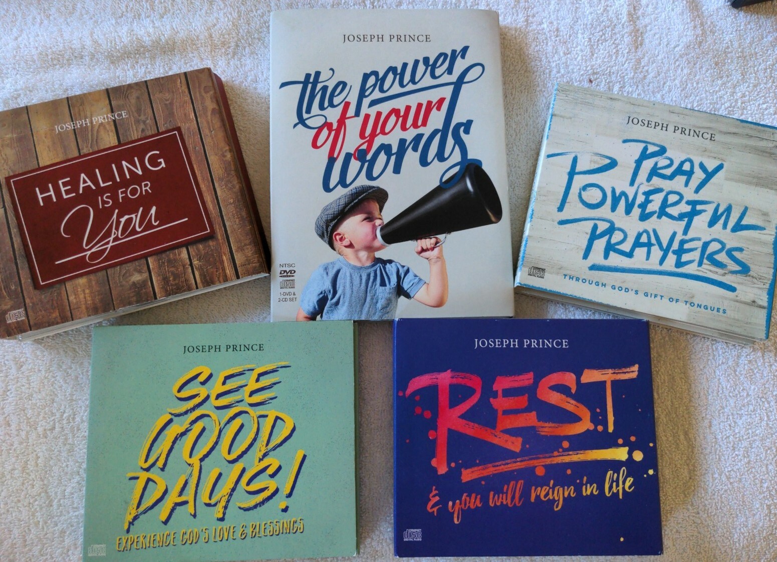 Joseph Prince Audio CDs  Sermons & Teachings. Prayer healing blessings Big Lot