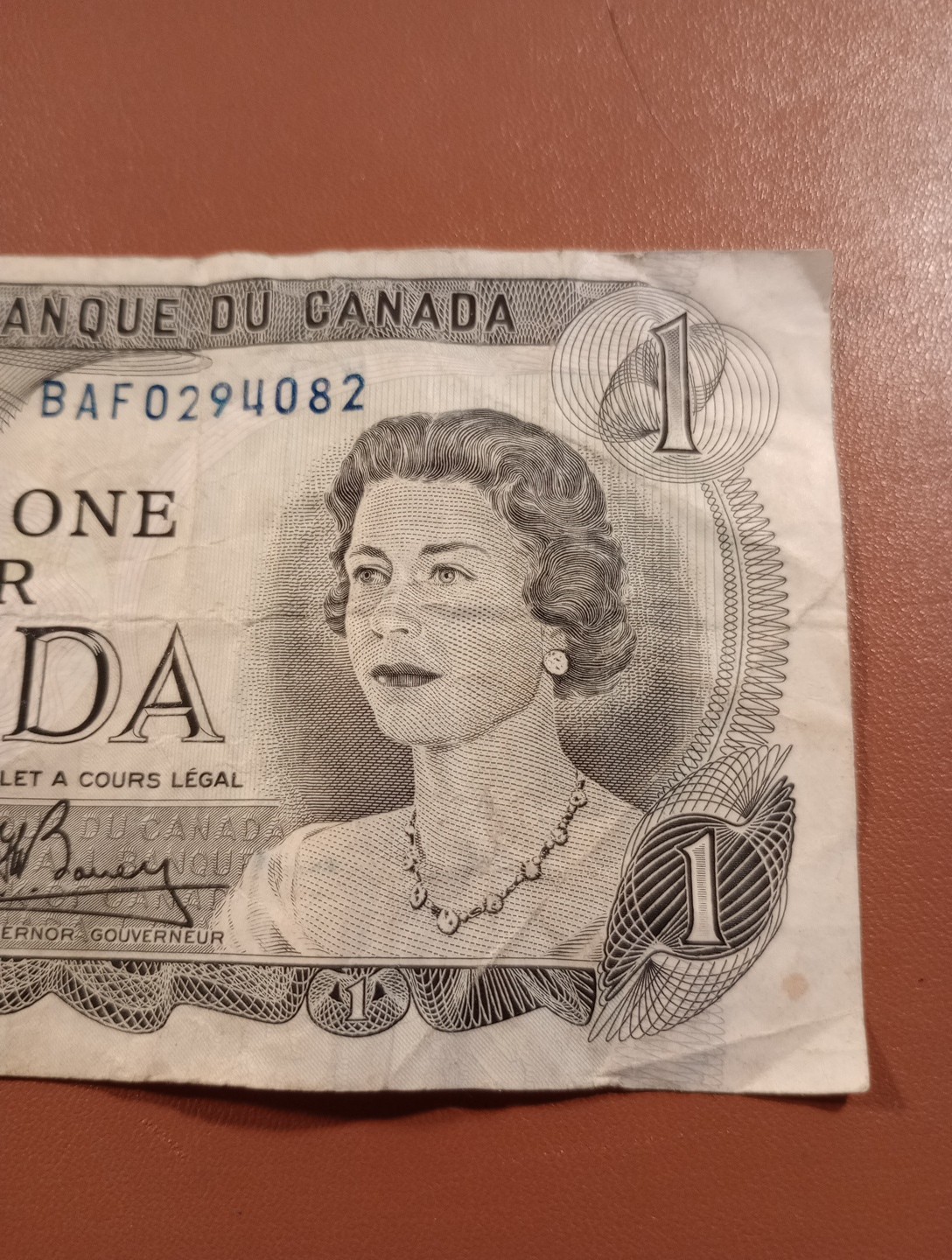 1973 Canadian Dollar Paper Money
