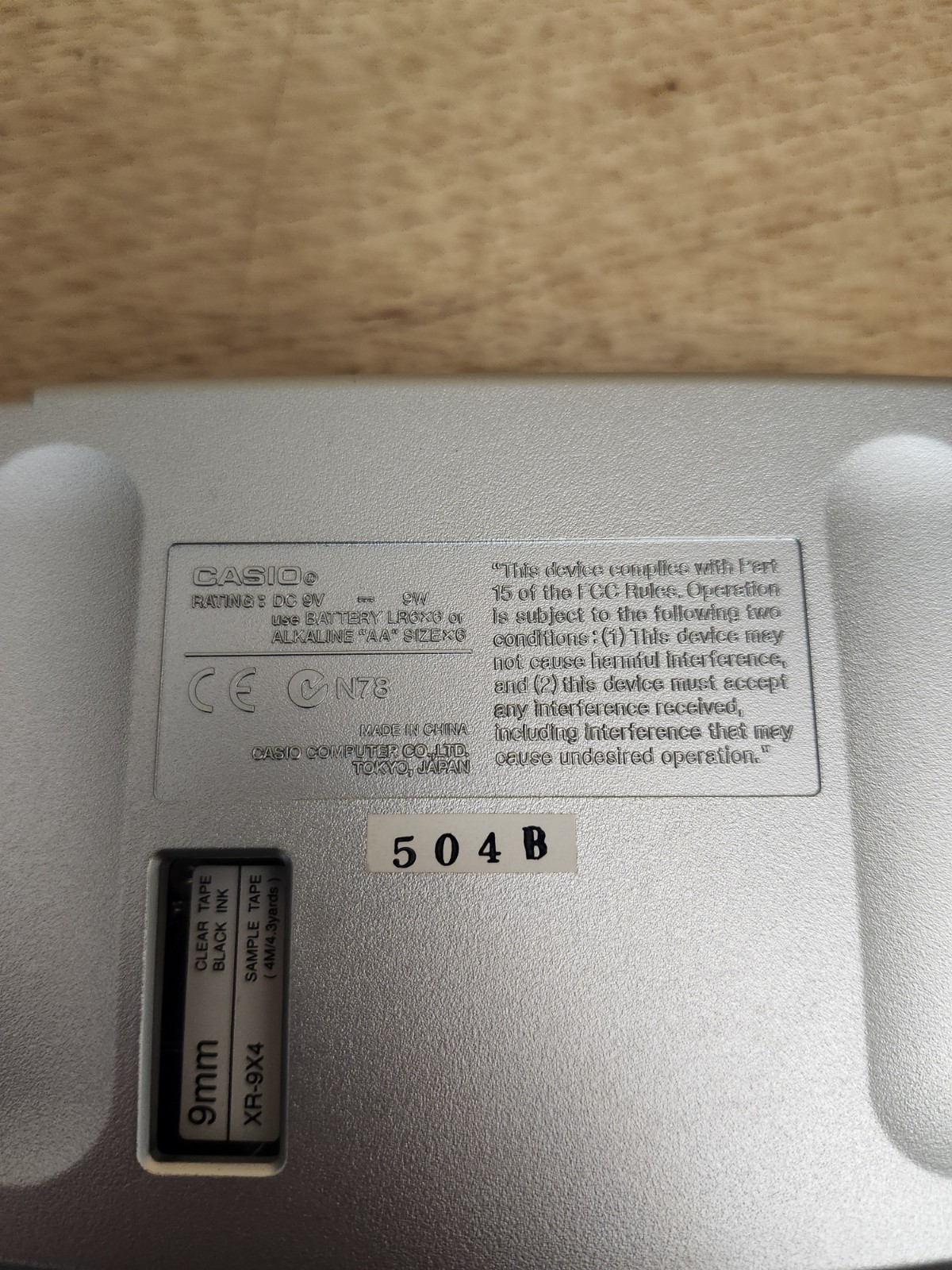 Casio KL-60 Label it! EZ-Label Printer Plus Label Maker With Labels Tested