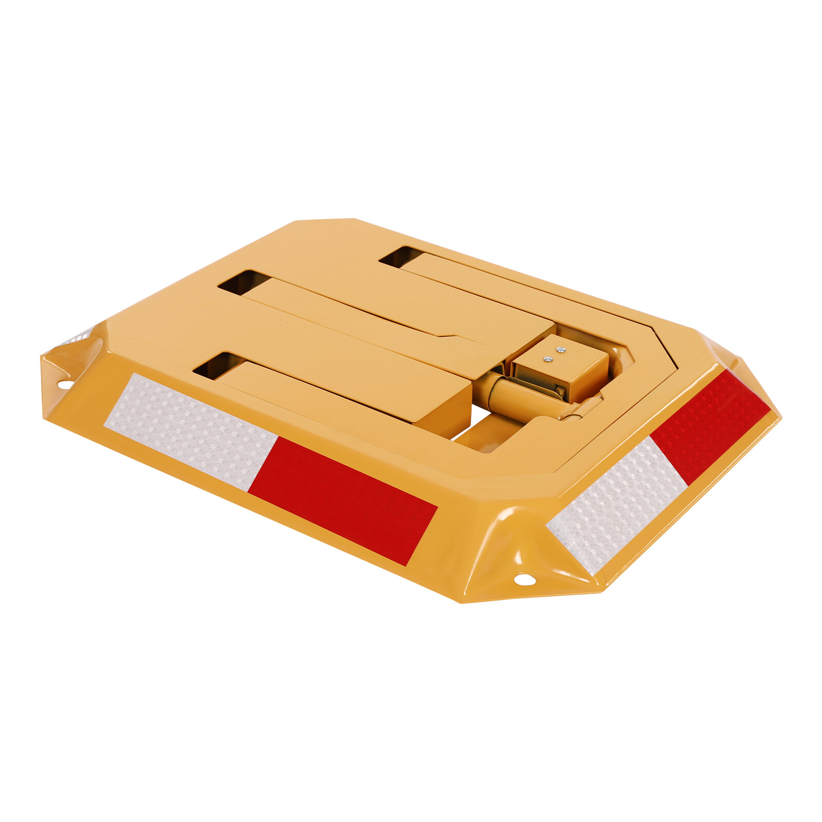 Manual Parking Space Lock Octagona Lock Folding Car Parking Lock W/3* Keys