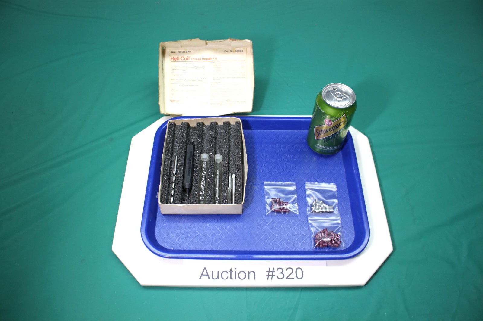 Helicoil® #5402-3 10-32 Prewinder Hand Installation Tool Inserts 7552-3 #320