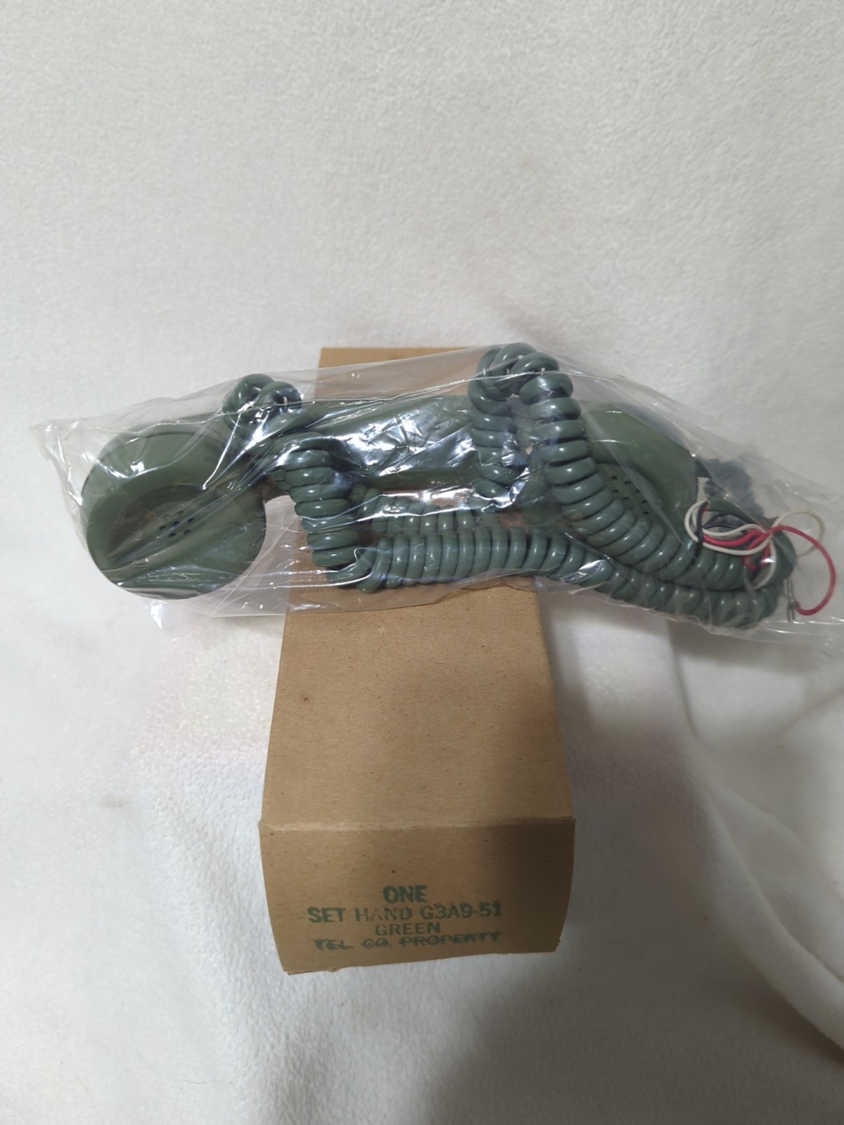 GREEN G15A51  WESTERN ELECTRIC HANDSET