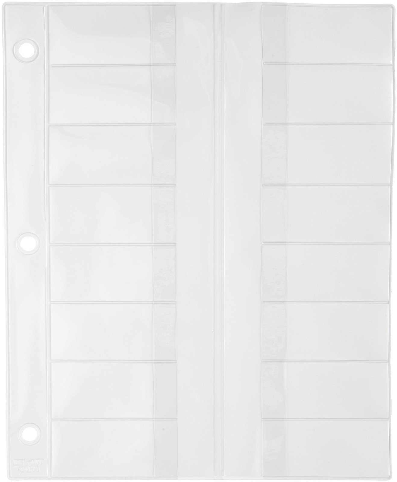 SP Bel-Art Microscope Slide Holder Pages; 8½ x 10½ in. (Pack of 10) (F44171-0...