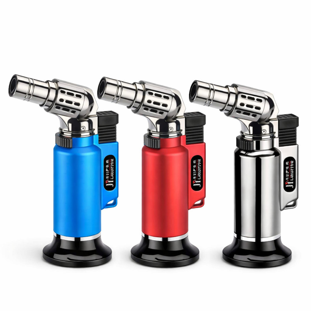 Single Flame Adjustable Culinary Kitchen Blow Torch Lighter Cooking Baking Cigar