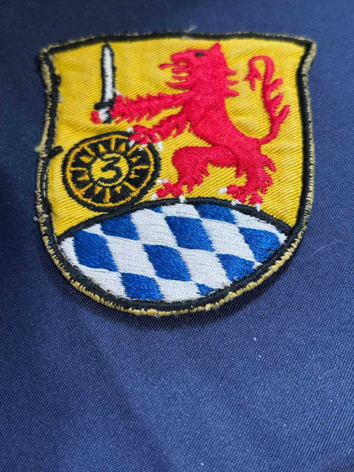 West German formation crest 3rd Service Regt