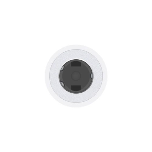 Apple Lightning to Headphone 3.5mm Jack Adapter - White